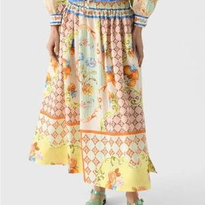 Hunter Bell Tatum Maxi Skirt Gasparilla Gardens